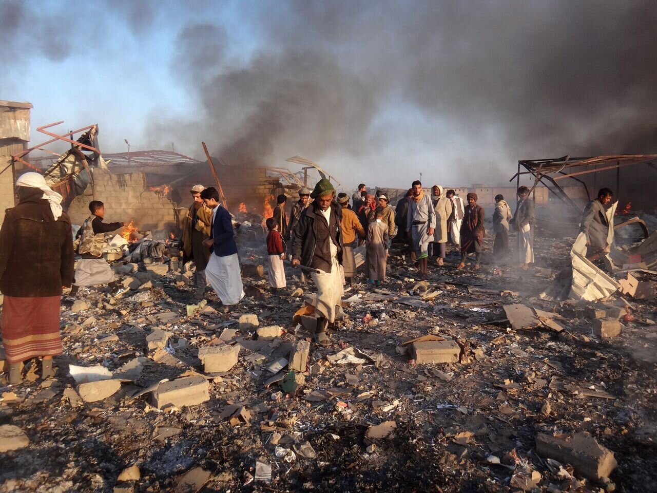 ۷ شهید و ۹۱ مجروح بر اثر حملات سعودی در مناطق مرزی یمن