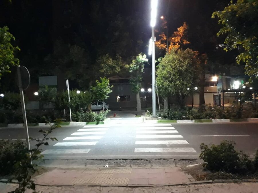 روشنایی پارک‌های اراک برای افزایش امنیت شهروندان