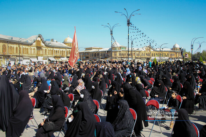 اجتماع جاماندگان اربعین در همدان