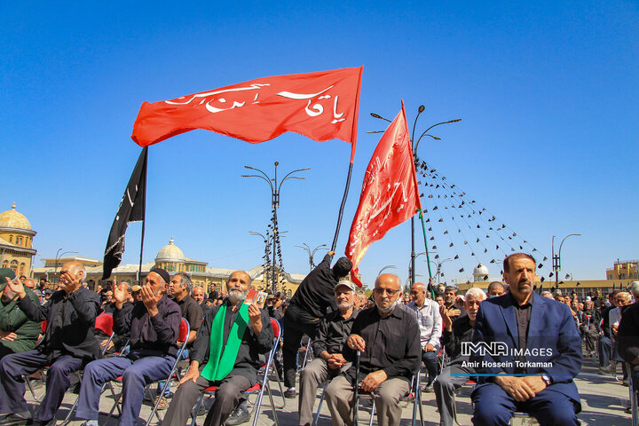 اجتماع جاماندگان اربعین در همدان