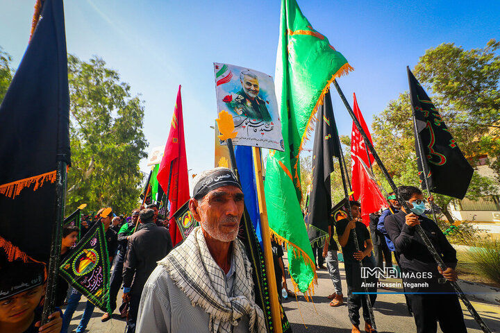 اجتماع جاماندگان اربعین در کیش