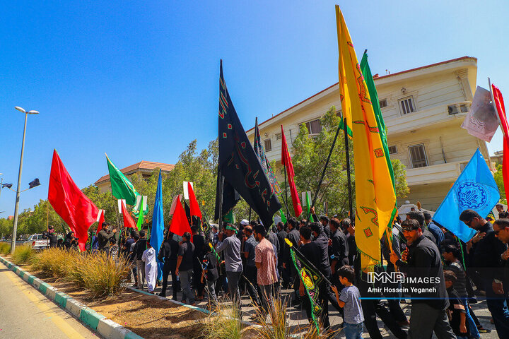 اجتماع جاماندگان اربعین در کیش