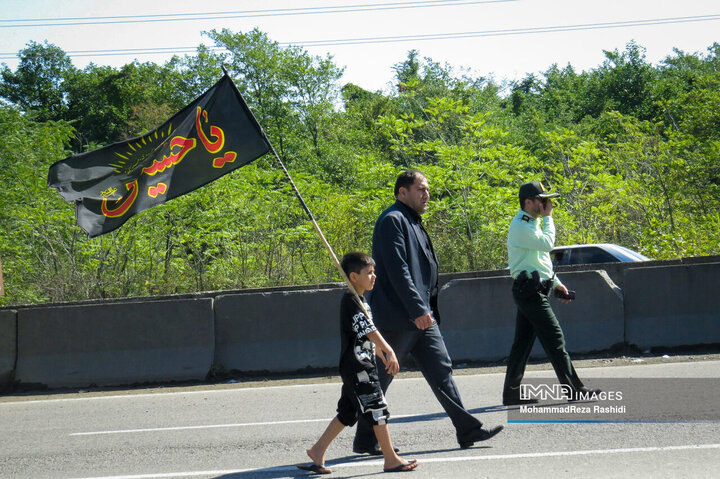 اجتماع جاماندگان اربعین در آستارا