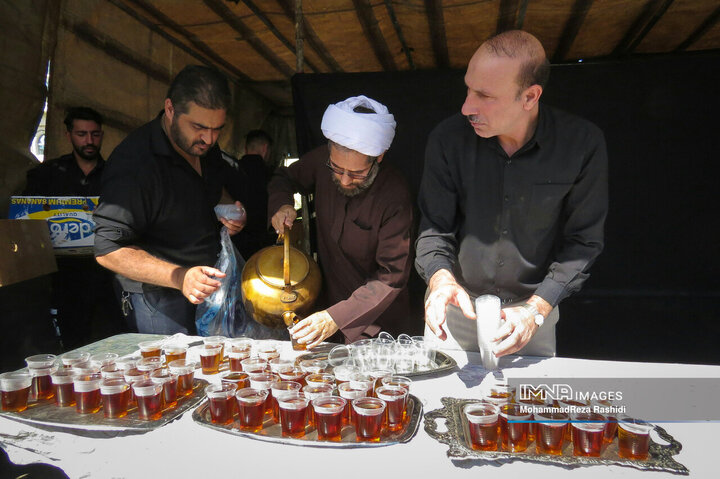 اجتماع جاماندگان اربعین در آستارا