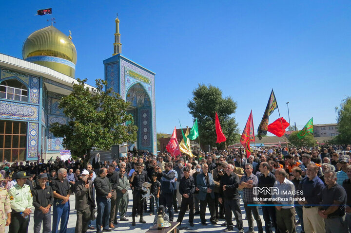 اجتماع جاماندگان اربعین در آستارا