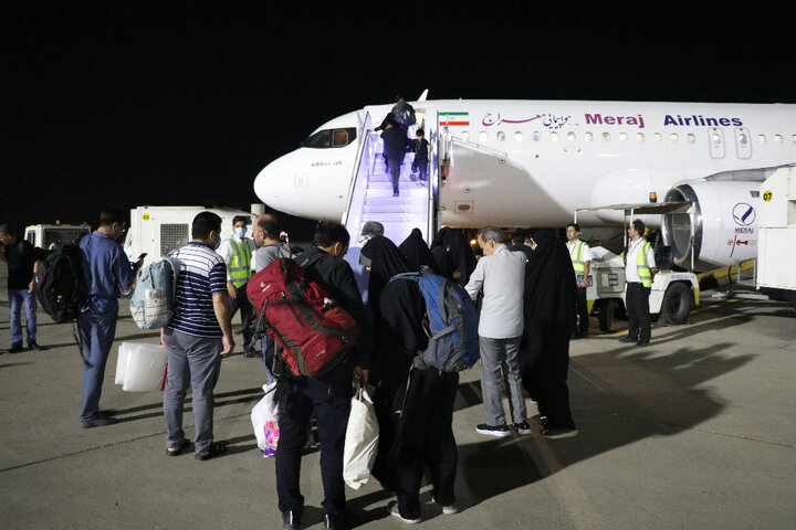 خدمت‌رسانی به بیش از ۱۰ هزار زائر اربعین در فرودگاه اصفهان