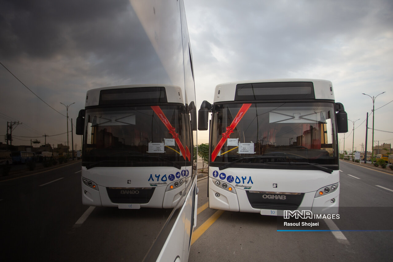 افزایش ۶۳ درصدی خدمات اتوبوسرانی برای شهروندان اصفهان طی ۴۵ سال