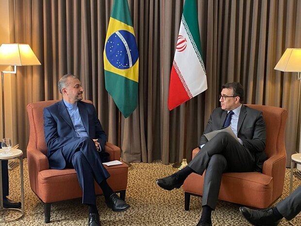 وزیر امور خارجه برزیل با امیرعبداللهیان دیدار کرد