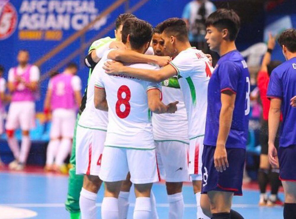 ایران ۸ _ ویتنام یک/شاگردان شمسایی به مرحله نیمه نهایی جام ملت‌های فوتسال آسیا رسیدند