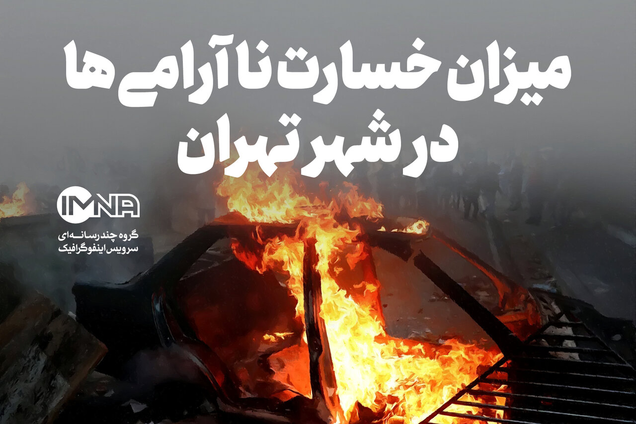 میزان خسارت ناآرامی‌ها در شهر تهران + جزئیات
