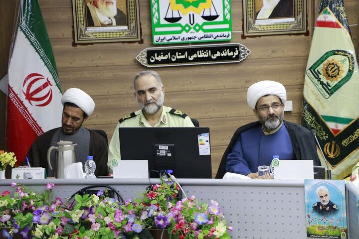 تقدیر هیئت‌های مذهبی و تشکل‌های دینی از فرماندهی انتظامی استان اصفهان