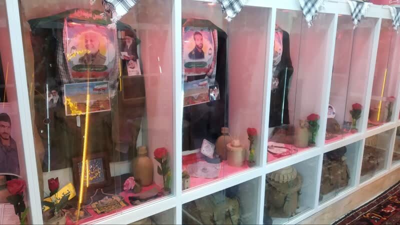 موزهای با یادگاریهای ۳۱ شهید محمودآباد