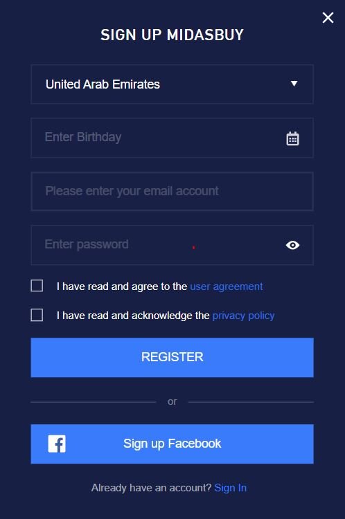 خرید یوسی از سایت Midasbuy برای افغانستان، ایران و...