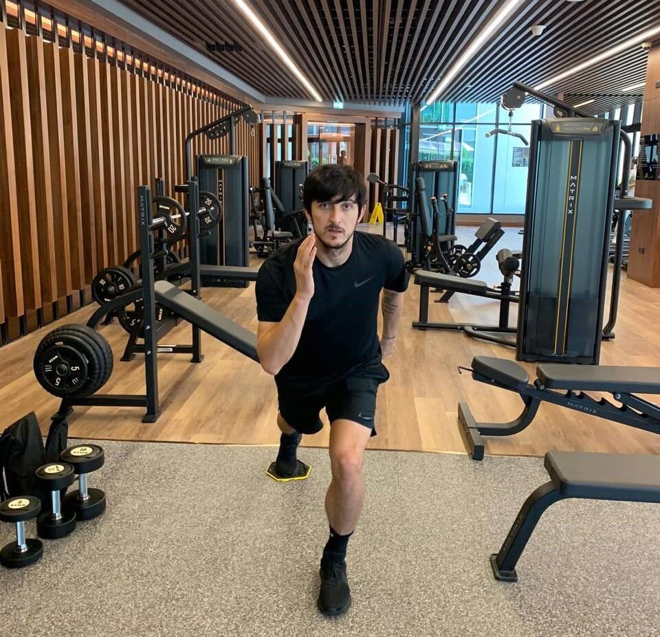 سردار فقط به بازی در جامجهانی فکر میکند +عکس