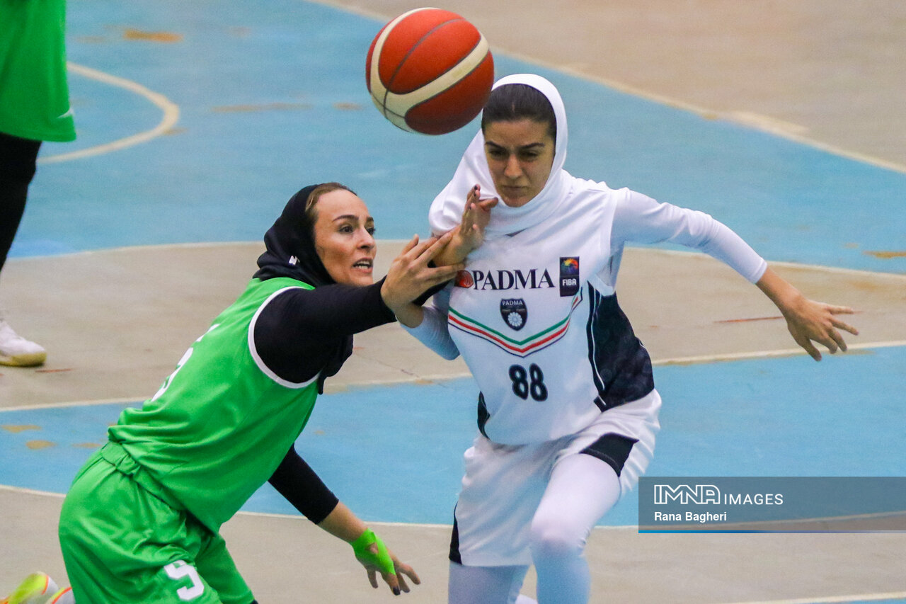 گرگان صدرنشین جدول لیگ برتر بسکتبال زنان