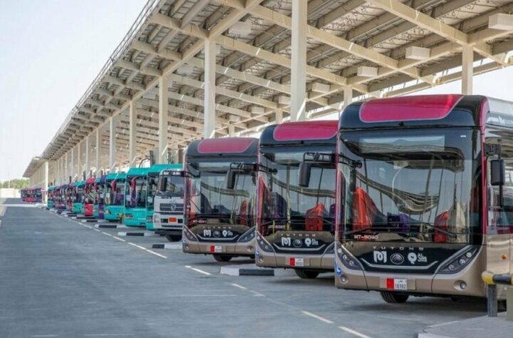 افتتاح نخستین انبار اتوبوس‌های برقی جهان در قطر