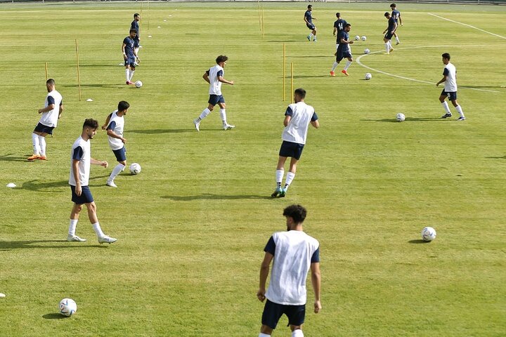 نخستین تمرین تیم ملی پس از پیروزی برابر ولز/ غیبت بازیکنان اصلی ایران در زمین چمن