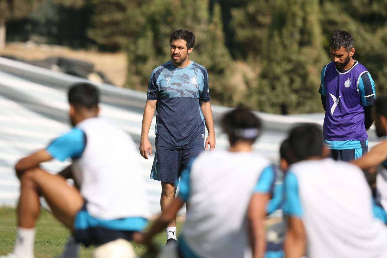 خسرو حیدری برای سوپرجام با کسی شوخی ندارد!+عکس