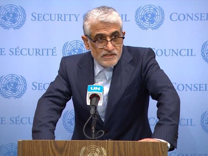 سفیر ایران در سازمان ملل، سرقت منابع طبیعی سوریه را محکوم کرد 