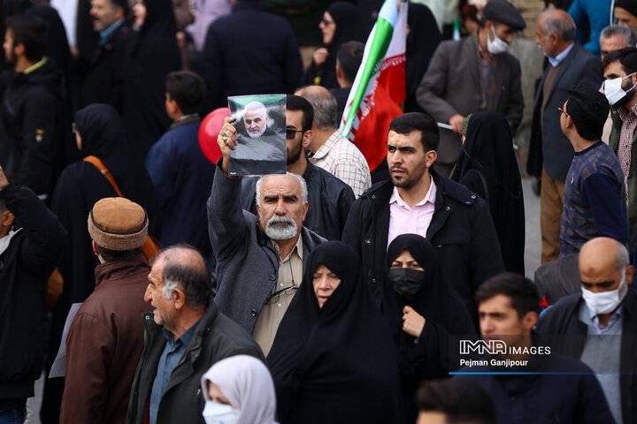 راهپیمایی روز مبارزه با استکبار در اصفهان