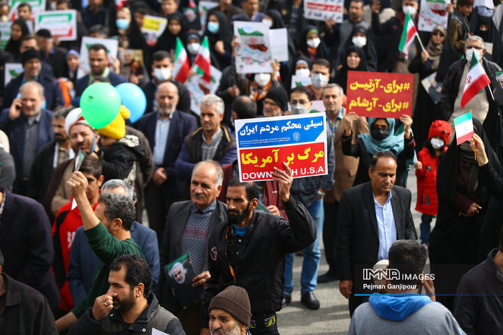 راهپیمایی روز مبارزه با استکبار در اصفهان