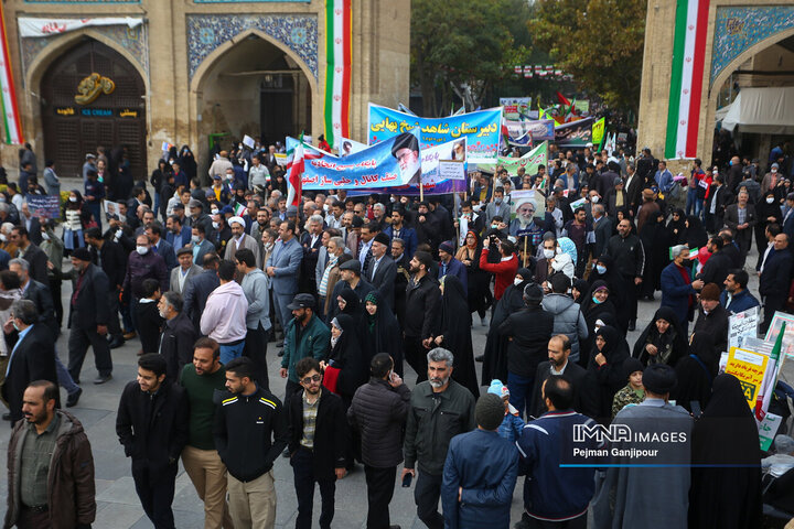 راهپیمایی روز مبارزه با استکبار در اصفهان