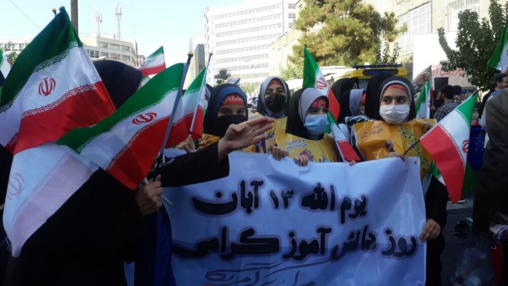 ۱۳ آبان روز تجلی فریادهای ملت ایران علیه ظلم و استکبار است