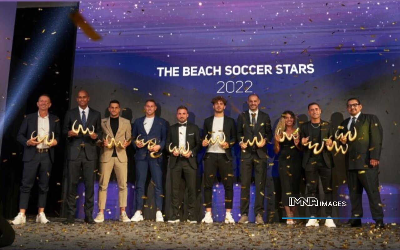 برترینهای فوتبالساحلی جهان در سال ۲۰۲۲ معرفی شدند+عکس