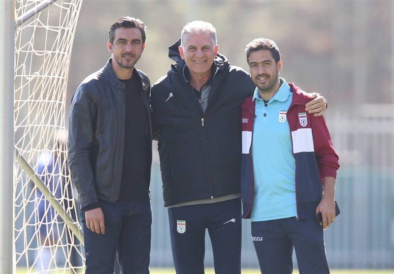 آشتیکنان کیروش و رحمتی در پک+عکس