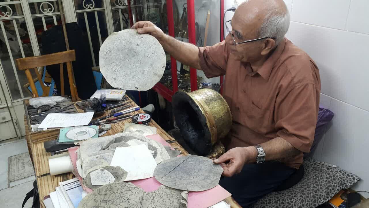 روایت تاراج اصفهان در قلمزنی