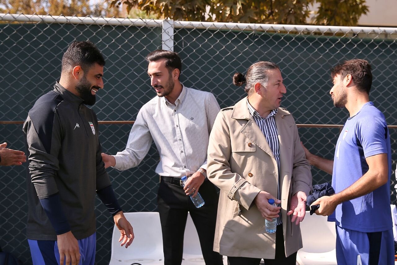 همفکری کیروش با بازیکن سابق تیم ملی فوتبال!+عکس