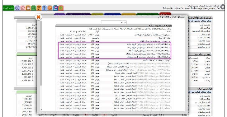 عرضه اولیه اوراق سکه بانک مرکزی در بورس + آموزش گواهی خرید طلا