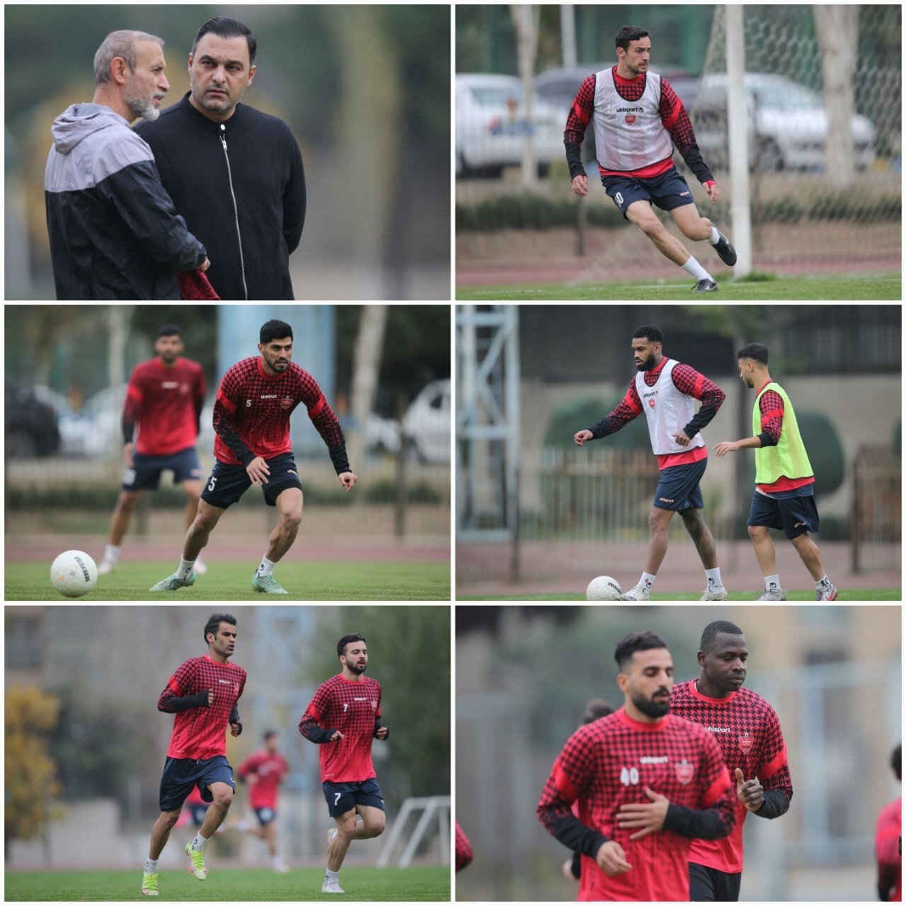 از سرگیری تمرینات پرسپولیس بدون ملیپوشان/ آقای سرمربی برگشت+عکس