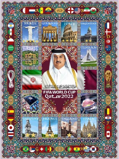 سرگذشت فرشهای بافته شده برای جام جهانی