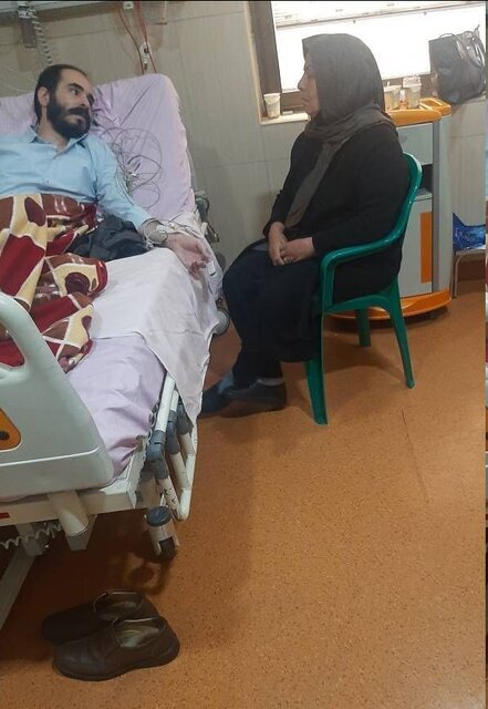 قوه قضاییه: حال «حسین رونقی» خوب است+ عکس دیدار با مادر در بیمارستان