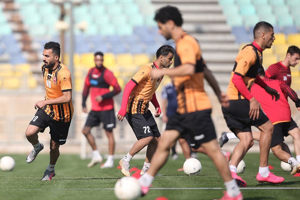 رقابت حساس خط حمله پرسپولیس به نفع سرمربی قرمزها+عکس