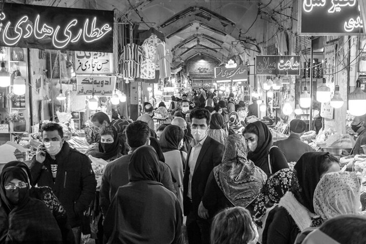 آرامش در بازار اصفهان