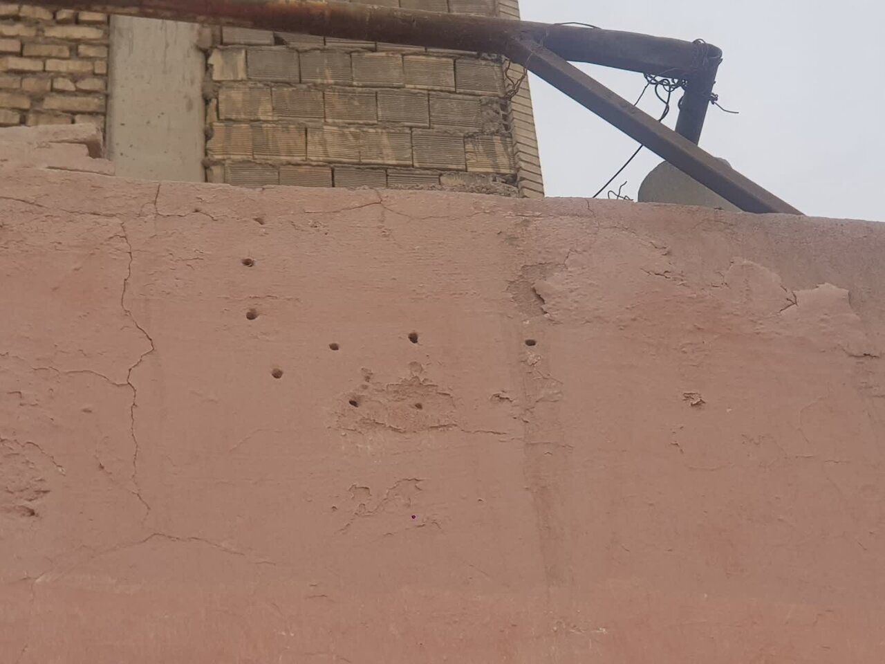 محل شهادت دو بسیجی در اصفهان+ فیلم و عکس