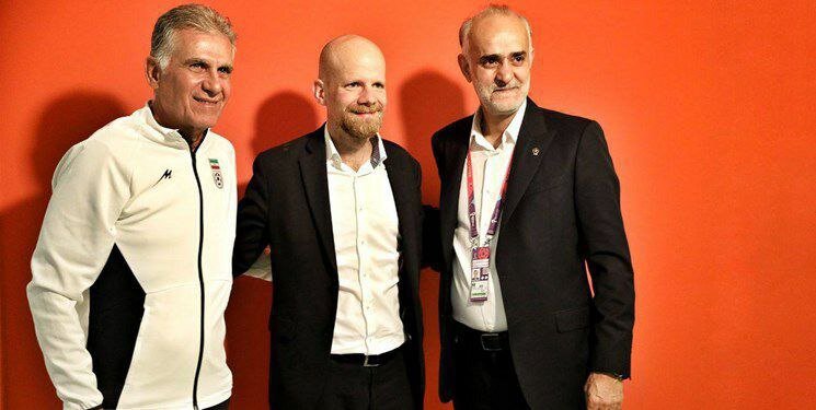 نمایندگان فیفا در اردوی ایران+عکس