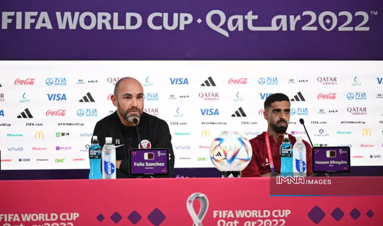 فلیکس سانچز: قطر لایق حضور در جام‌جهانی است/رقبا روی کاغذ از ما بهتر هستند