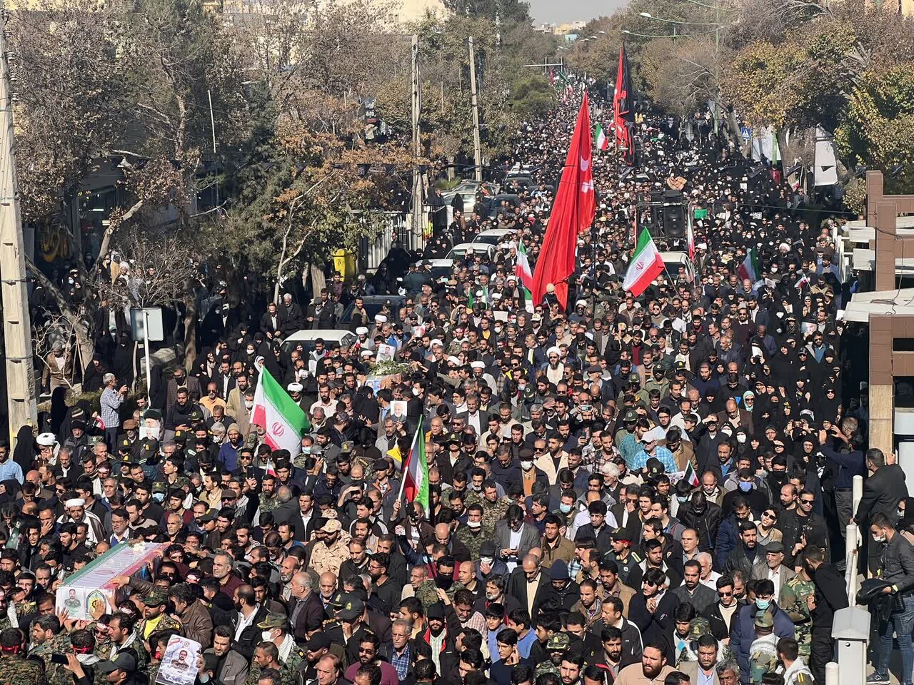 گزارش ایمنا از مراسم تشییع شهدای مدافع امنیت در اصفهان