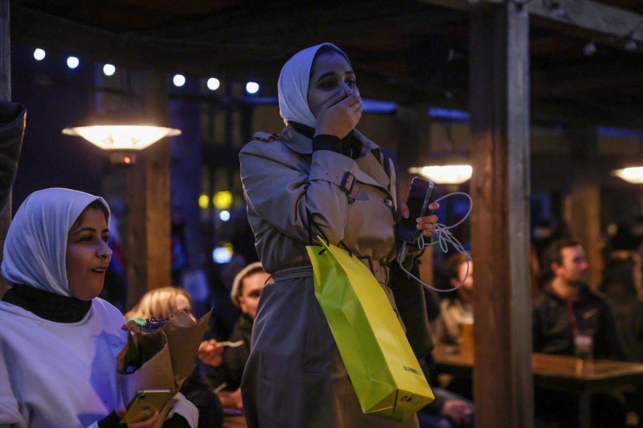 تماشاگران قطری انتظار شکست در بازی افتتاحیه را نداشتند!+عکس