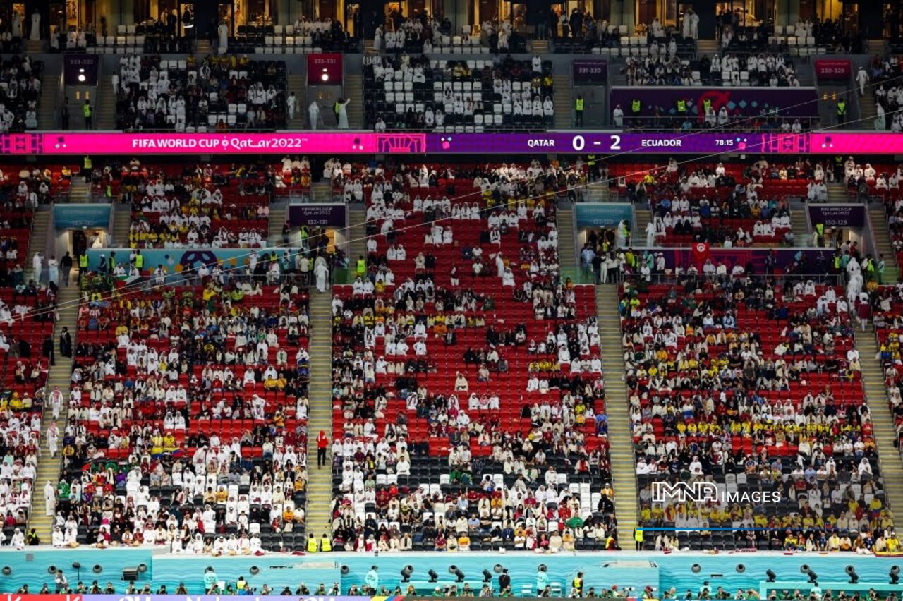 ترفند فریب برای پر جلوهدادن ورزشگاههای خالی از تماشاگر قطر+عکس