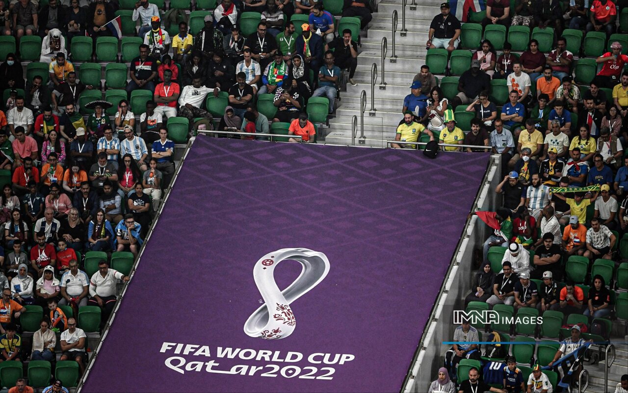 ترفند فریب برای پر جلوهدادن ورزشگاههای خالی از تماشاگر قطر+عکس