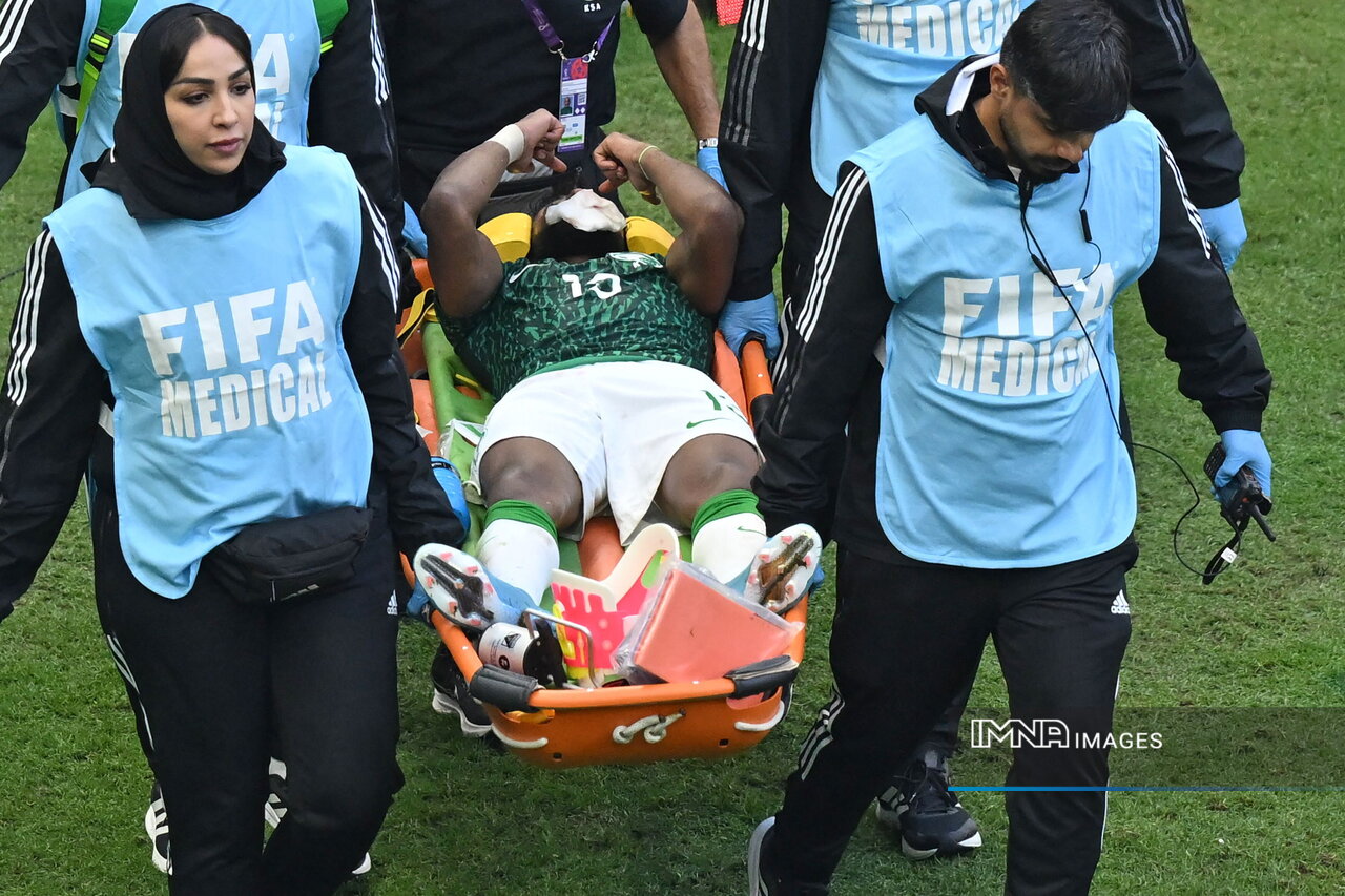 لحظه به لحظه با مصدومیت دردناک یاسر الشهرانی+عکس