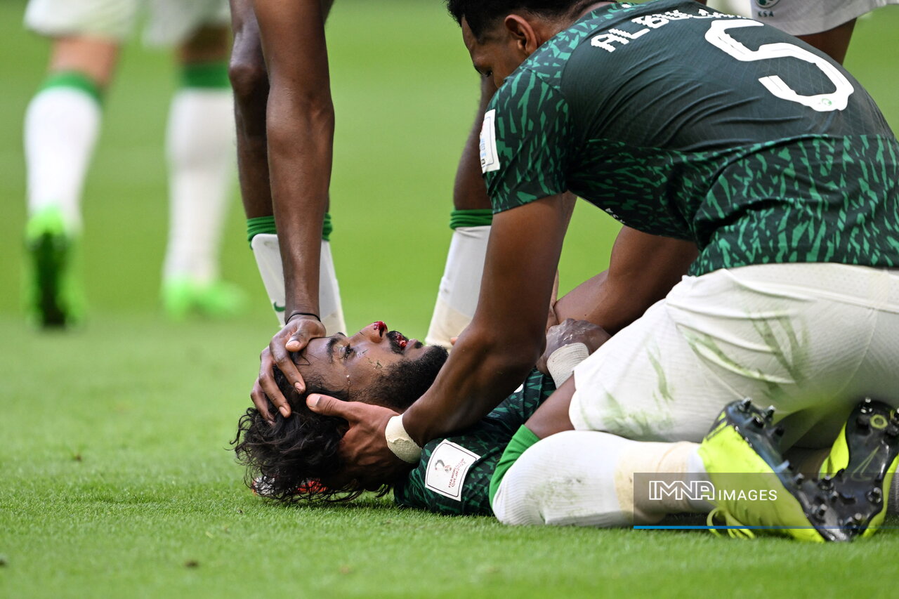 لحظه به لحظه با مصدومیت دردناک یاسر الشهرانی+عکس