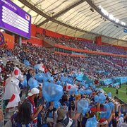 پیام جالب هوادار ژاپنی از قطر به رئیس خود + عکس