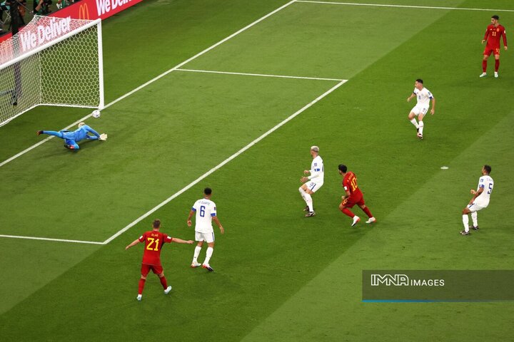 گل ششم اسپانیا به کاستاریکا توسط سولر+فیلم