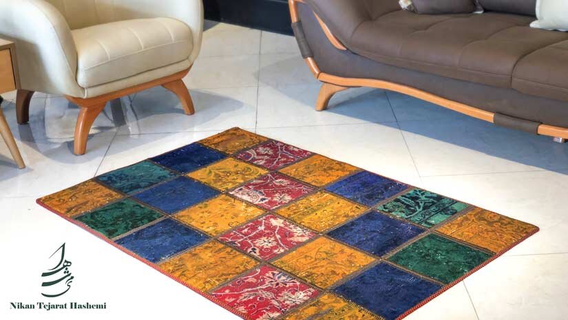 با فرش چهل تکه دستباف مدرن، هنر چندین 1000 ساله ایرانی را به خانه ببرید