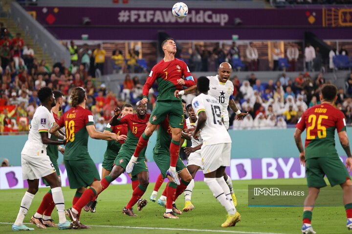 گل دوم پرتغال به غنا توسط فلیکس+فیلم